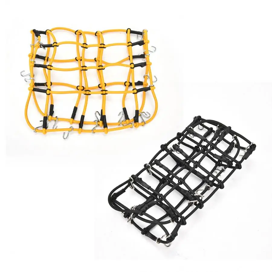 4 in 1 Luggage Net/Oil Can/Wooden Box/Metal Bucket RC Accessories Kit Fit for KM2/D90/SCX10/90046 1/10 Crawler Car | Игрушки и хобби