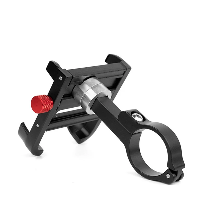 

PROMEND2020 new aluminum alloy mobile phone holder 360 degree rotatable bicycle anti-skid MTB mobile phone holder bicycle holder