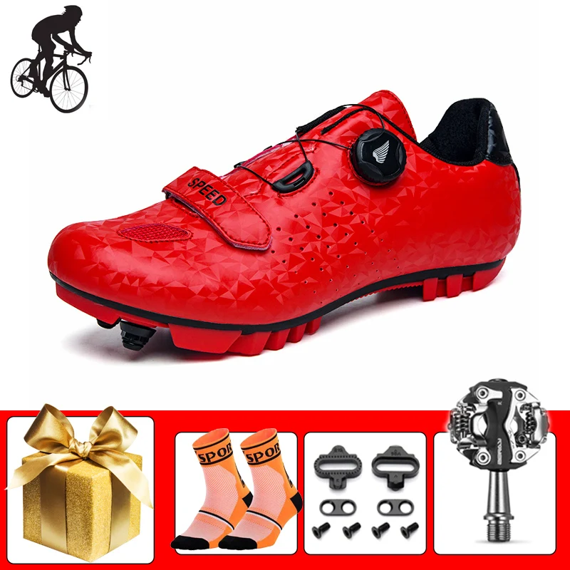 

Zapatillas Ciclismo Mtb Cycling Shoes Men Self-locking Breathable Triathlon Non-slip Ultra-light Mountain Bike Sneakers Outdoor