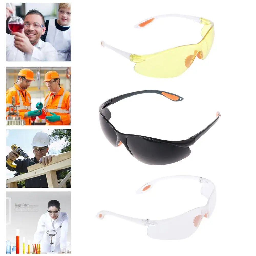 Eye Protection Protective Safety Riding Goggles Vented Glasses Work Lab Dental | Безопасность и защита