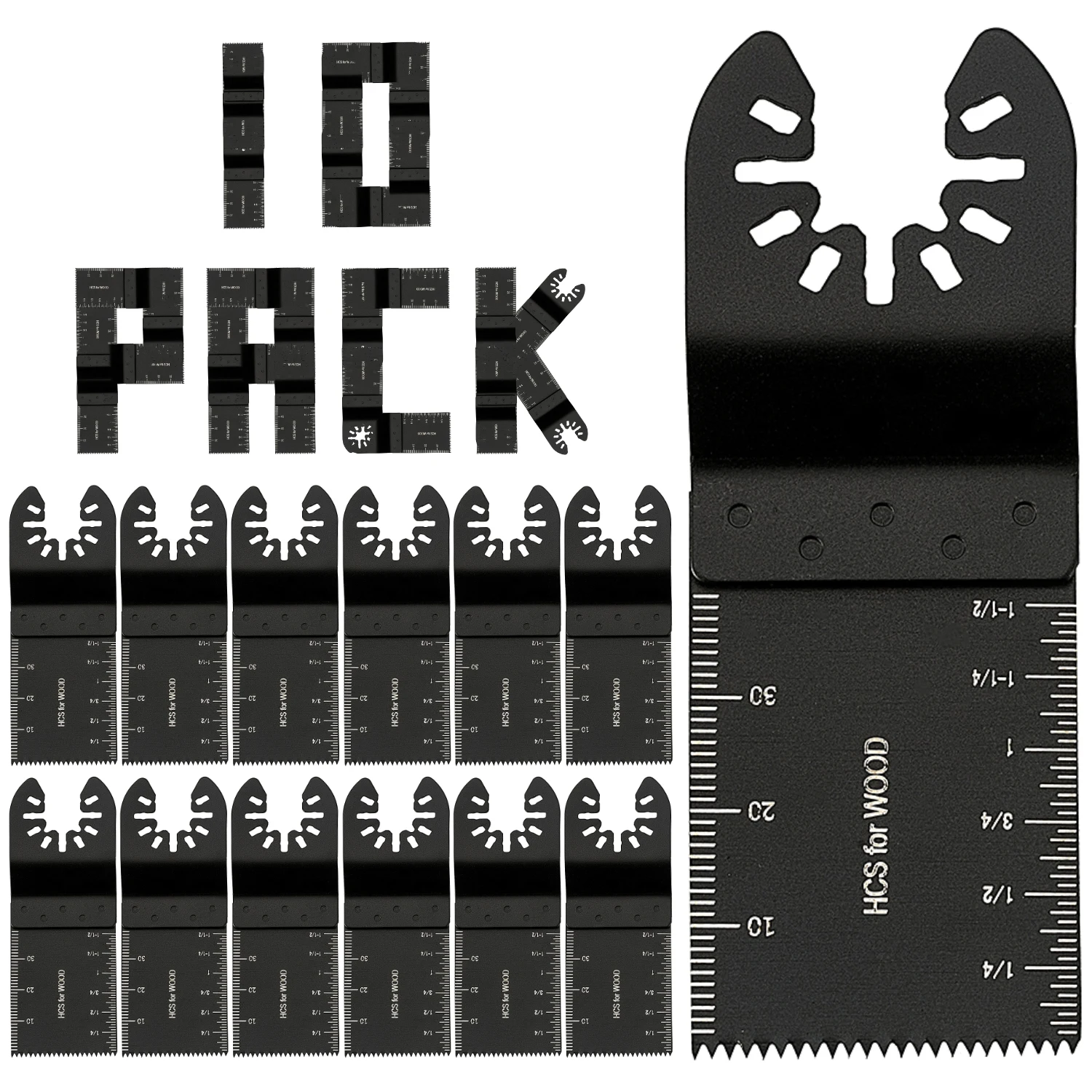 

5/10/20pcs Multi-Function Precision Saw Blades Oscillating Blade MultiTool Wood Cut Kit Chipboard Cutting Power Tool Accessories