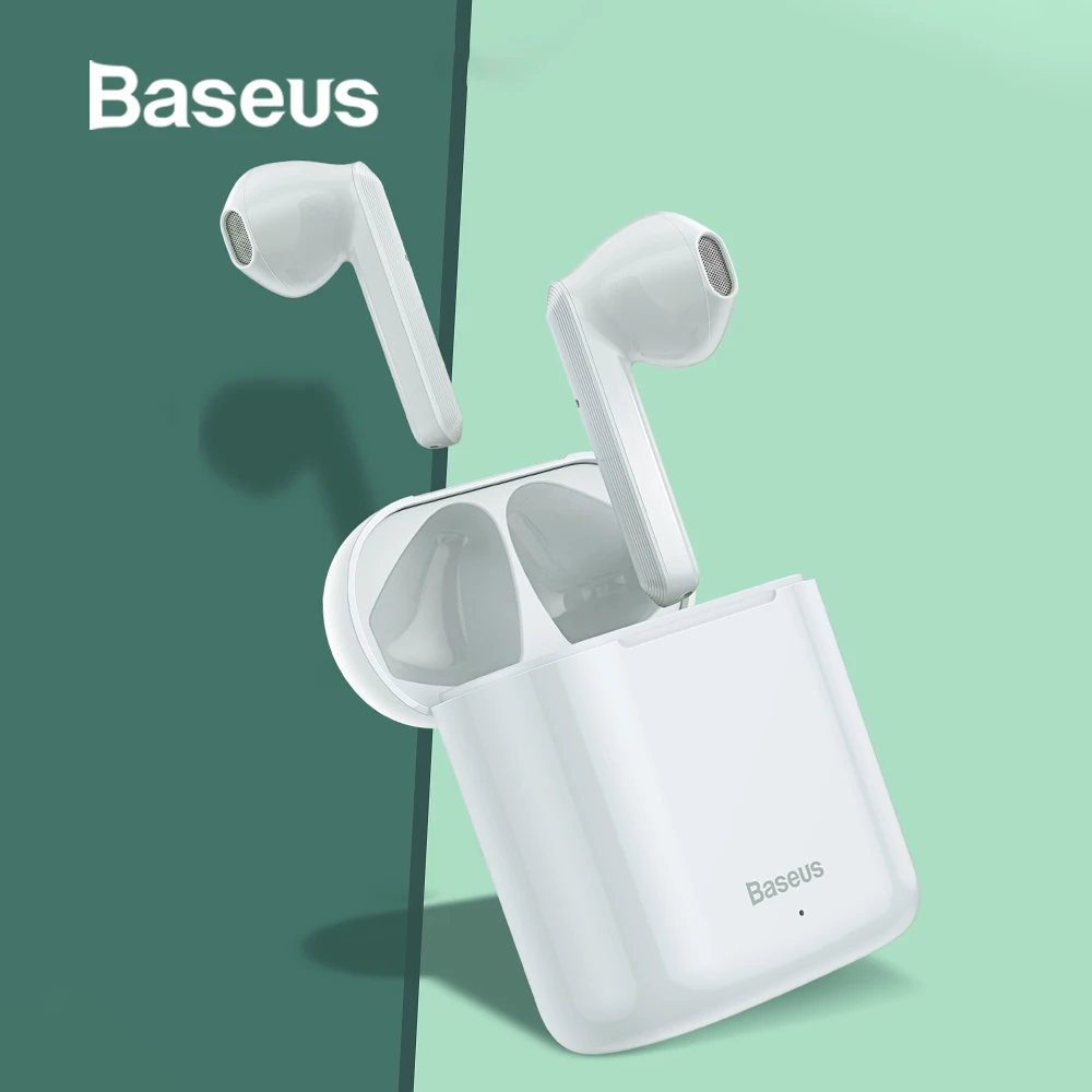 Беспроводные наушники Baseus W09 TWS с Bluetooth, интеллектуальное сенсорное управление, беспроводные наушники TWS со стереозвуком, звук басов, Смарт соединение