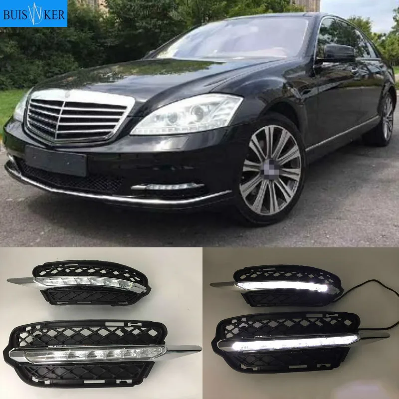 

Противотуманные фары для Mercedes-Benz S Class W221 S300 S350 S400 S500 09-13 DRL