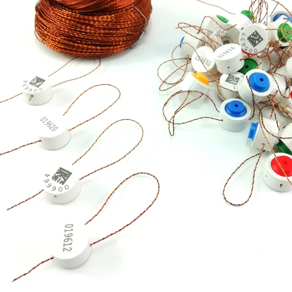 100 шт. Уплотнители для приборной панели круглое свинцовое уплотнение с проводом