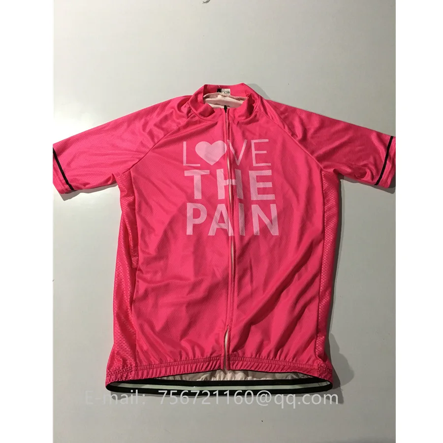 Женская велосипедная форма LOVE THE PAIN комплект одежды для велоспорта с коротким