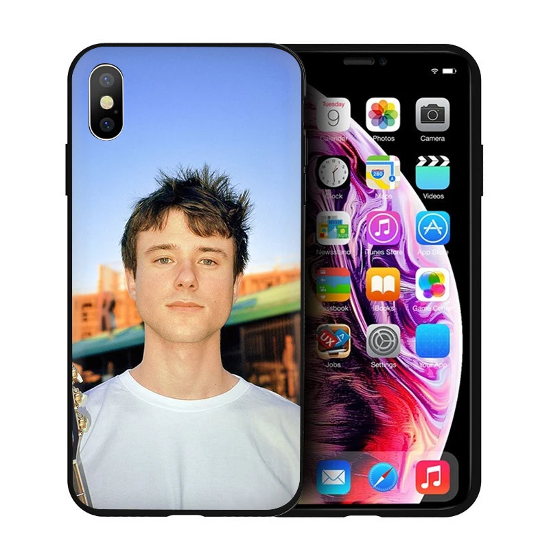 B8 Мягкий силиконовый чехол для телефона EWAU Alec Benjamin для iPhone 5 5S SE 6 6s 7 8 plus X XR XS 11 Pro Max - Цвет: B8