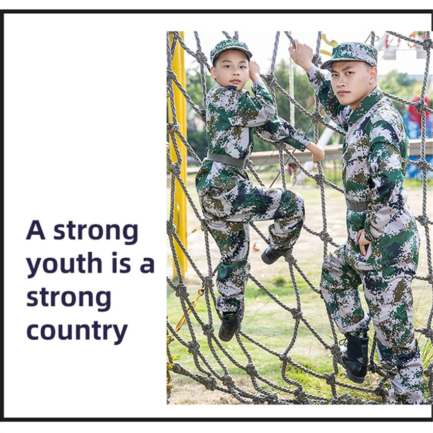 Уличная тактическая детская Военная Униформа спецназа камуфляжный мужской