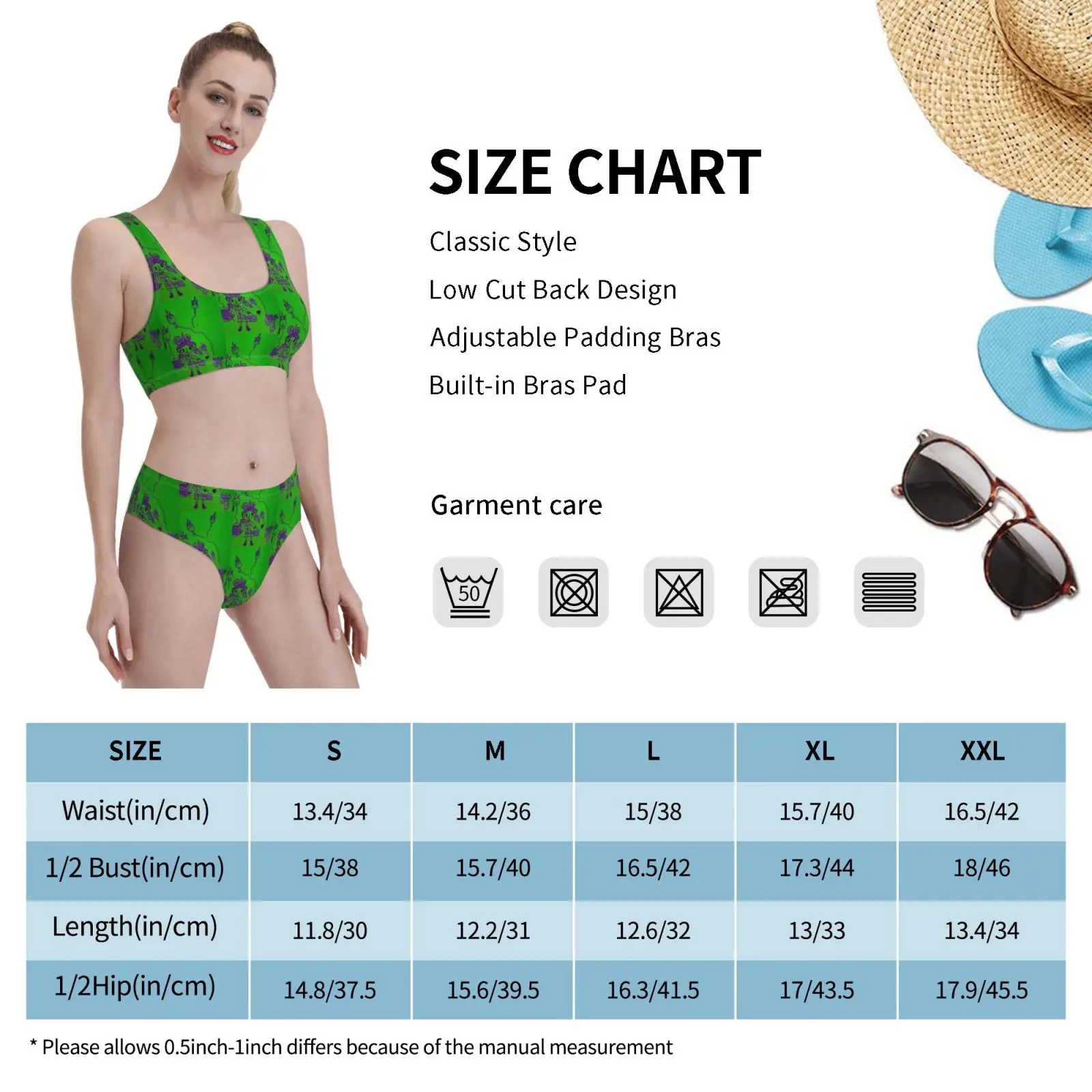 

Party Time Swimsuit one piece Bikini Padded Kidsart Drawing Party