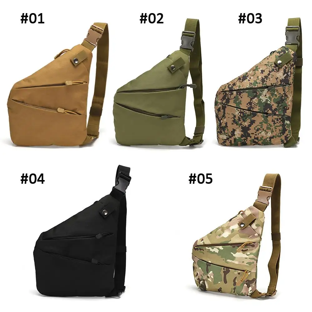 

800D Oxford Cloth 5L Tactical Chest Bag Crossbody Bag Handbag Durable Cycling Outdoors Unisex Tactical Package Portable