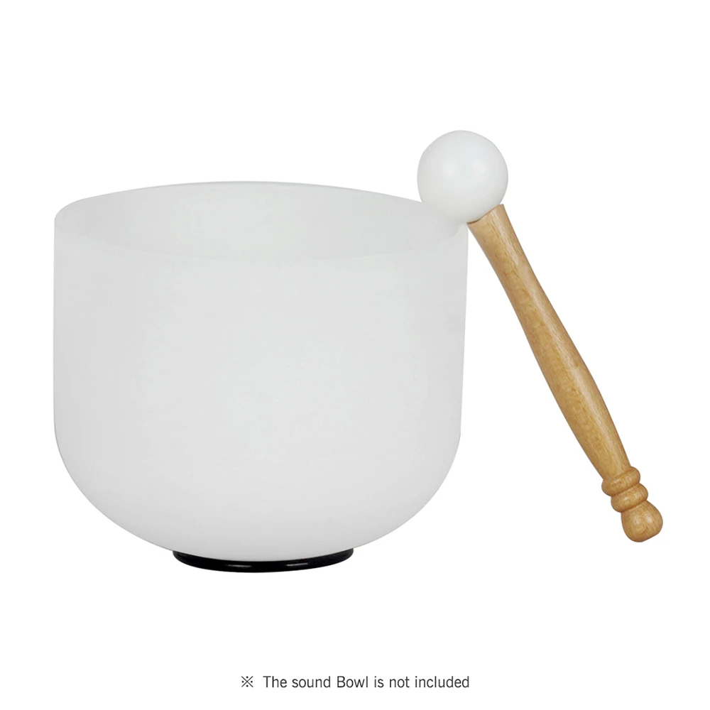 Rubber Mallet Stick Beater for Crystal Singing Bowl Wooden Handle Professional Buddha Sound &amp Ring Meditation |