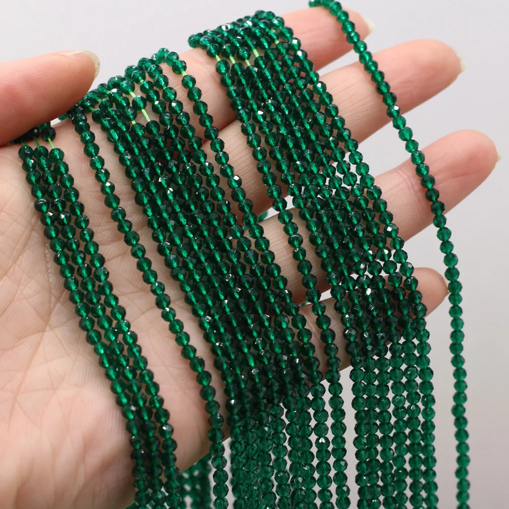 Новые бусины из натурального шпинеля маленькие круглые круглой формы для