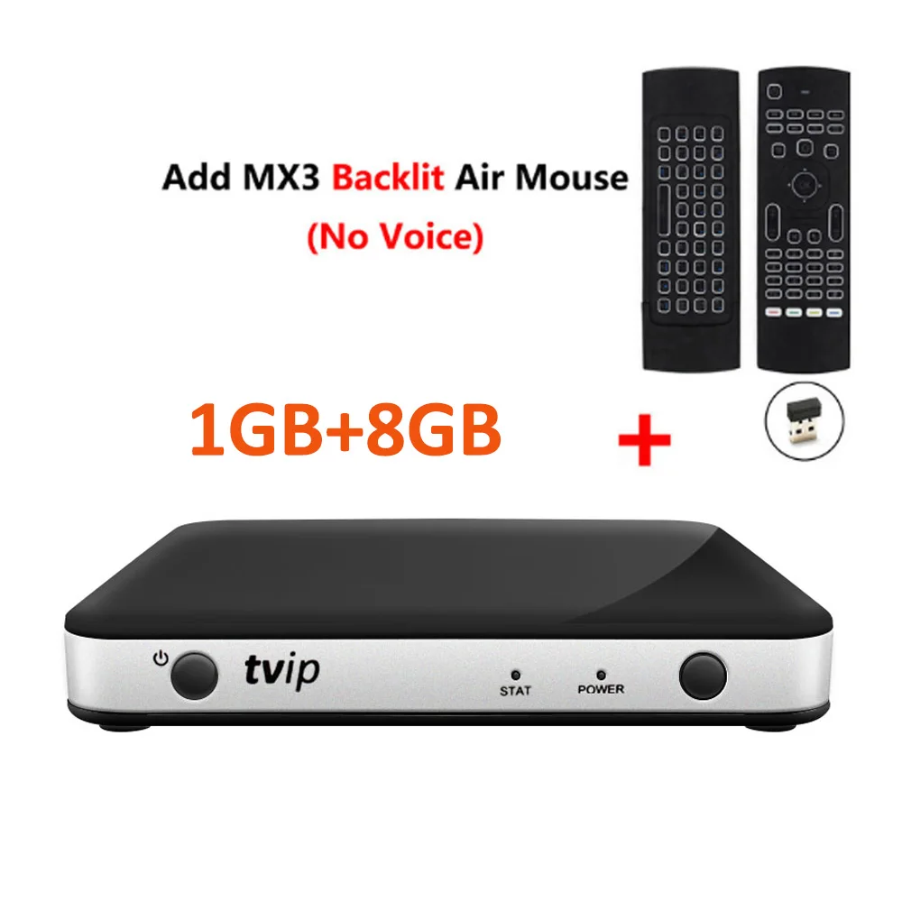 TVIP 605 MX3L ТВ IP S-Box v.605 Amlogic S905X четырехъядерный ТВ приставка linux tv IP 605 смарт-приставка 1 ГБ ОЗУ 8 Гб ПЗУ 4 к IP tv IP605 медиаплеер - Цвет: TVIP 605 MX3L