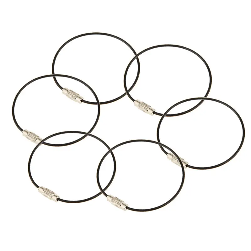 Многофункциональный мужской брелок из проволоки нержавеющей стали 10 шт.