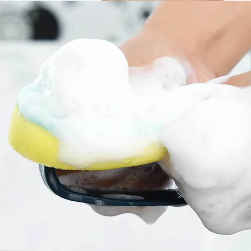 Волшебная губка щетка ручка Чистящая для протирания сильная дезактивация горшок