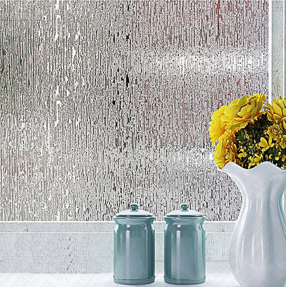 90*200 см эффектом дождя декоративная оконная пленка матовая самоклеющаяся