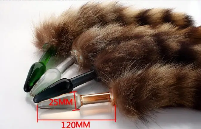 Секс-товары для взрослых Сексуальная Силиконовая Анальная пробка с лисьим