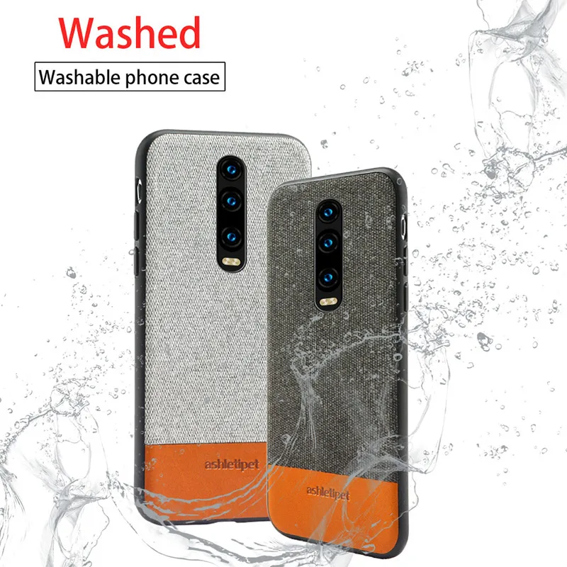 Мужской деловой Магнитный чехол для Redmi K20 pro note 7, тканевый противоударный чехол для xiaomi 9T pro POCOPHONE F1, чехол