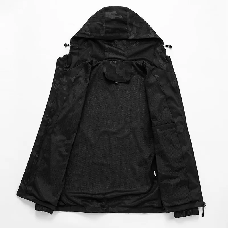 

2021 Daiwa Clothing Fishing Clothing Men Autumn Winter WaterProof Hiking Hunting Clothes Men Camouflage Hooded Fishing Jacket