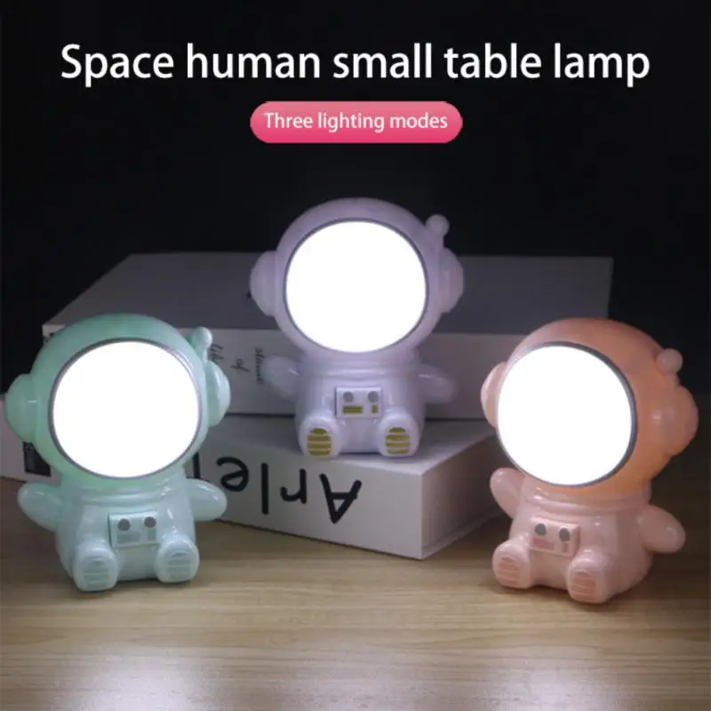

Космический ночник, миниатюрные фигурки, украшения, мультяшная USB атмосфера, украшение для детской комнаты, светильник