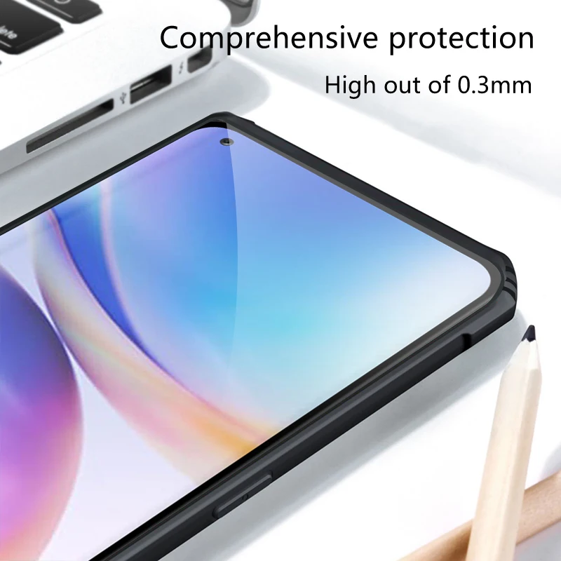rzants for oneplus 9 9 pro oneplus 9r phone case hard beetle hybrid shockproof slim crystal clear cover double casing free global shipping