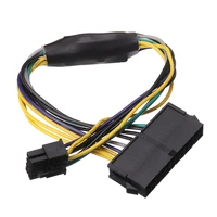 mayitr 1pc 30cm 24 to 8pin optiplex 3020 7020 atx power supply cable high quality motherboard adapter cable bs for dell h61h81