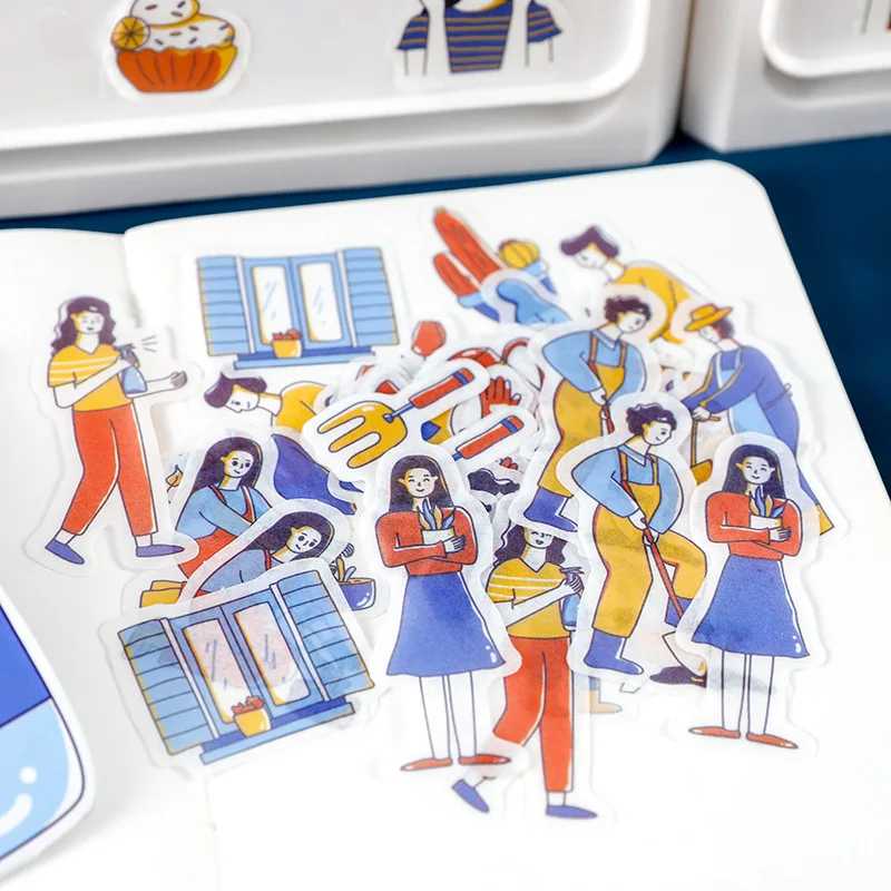 

40 шт., наклейки в виде граффити