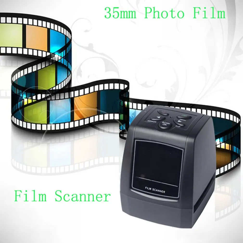 High Resolution Photo Scanner 35/135mm Slide Film Digital Converter 2.36&quotLCD Quality | Компьютеры и офис