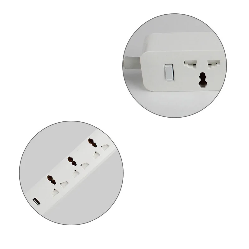 Удлинитель электрический с 3 розетками и USB портами 1 8 м|travel surge protector|power stripsurge