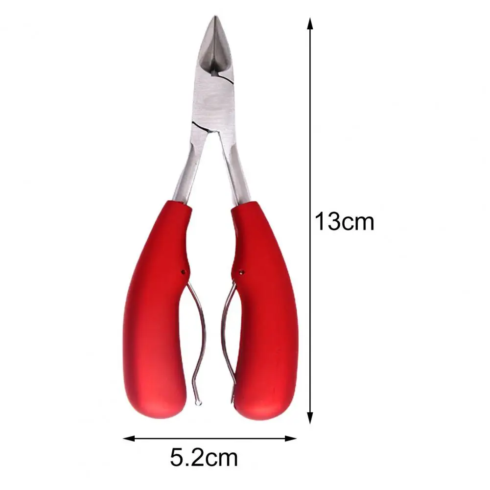 

Cuticle Nipper Nail Clippers Nail Correction Thick Nails Ingrown Toenails Nippers Cutters Dead Skin Dirt Remover Pedicure Tool
