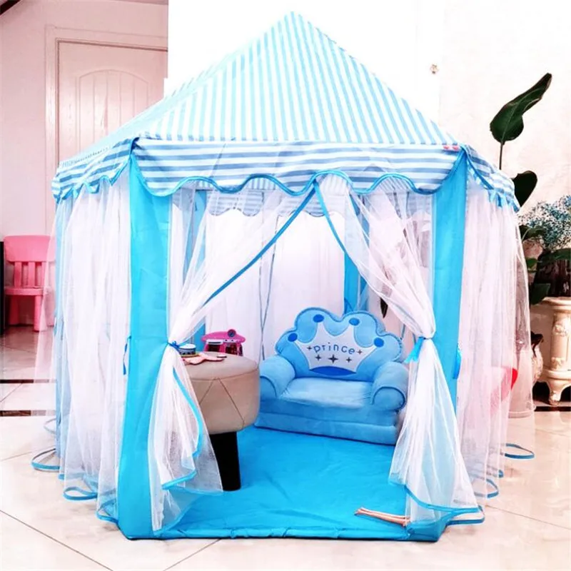 Игровой домик Игровая палатка с шариками складной бассейн Замок принцессы шатер