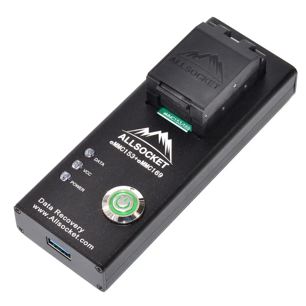 EMMC розетка адаптер программатор USB тест EMMC153 EMMC169 BGA153 BGA169 XC6221B3717RF6|test usb|test programmertest