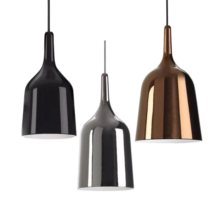 

nordic lustre pendente hanglamp iron restaurant bedroom Home Decoration E27 Light Fixture hanging lamp industrial lamp