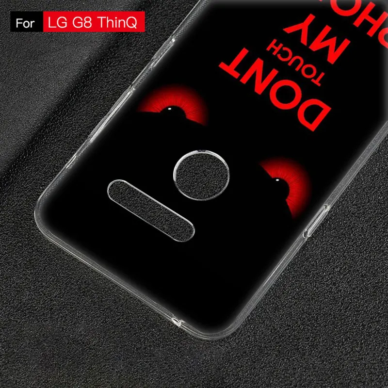 Чехол с надписью Don't touch my чехол для телефона LG G5 G6 Mini G7 G8 G8S V20 V30 V40 V50 ThinQ Q6 Q7 Q8 Q9 Q60