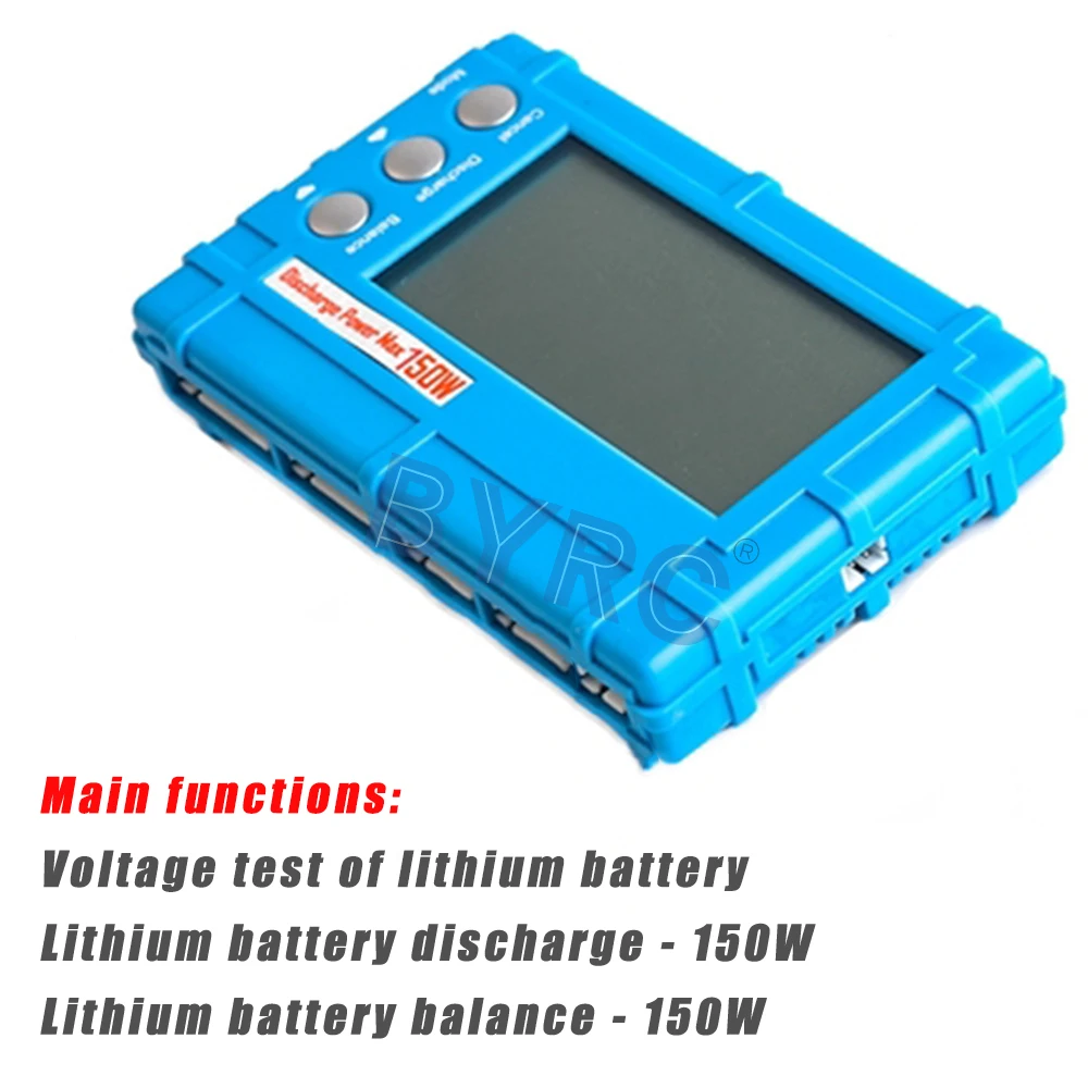 AOKoda 150 Вт 3 в 1 RC 2s-6s Lipo Li-Fe Battery Balance LCD + измеритель напряжения разрядник | Игрушки и