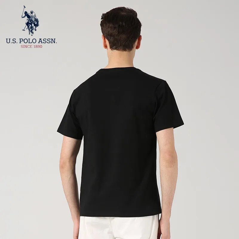 Мужская хлопковая футболка с коротким рукавом и принтом медведя | одежда