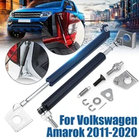 car stainless rear tailgate slow down gas shock lift support struts damper for volkswagen amarok 2011 2020 pickup accessories