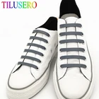 12 шт.лот эластичные силиконовые шнурки для бега, кружева, все кроссовки без завязывания, силиконовые шнурки, креативные шнурки для женщин унисекс