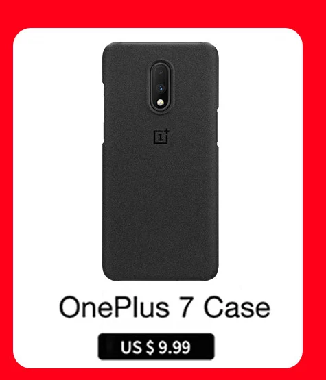 Чехол из ПВХ для OnePlus 7 Pro глобальная версия 6,6" 90 ГГц 6/8/12 ГБ Оперативная память 128/256 ГБ Встроенная память Snapdragon 855 48MP смартфон NFC Распознавание отпечатков пальцев