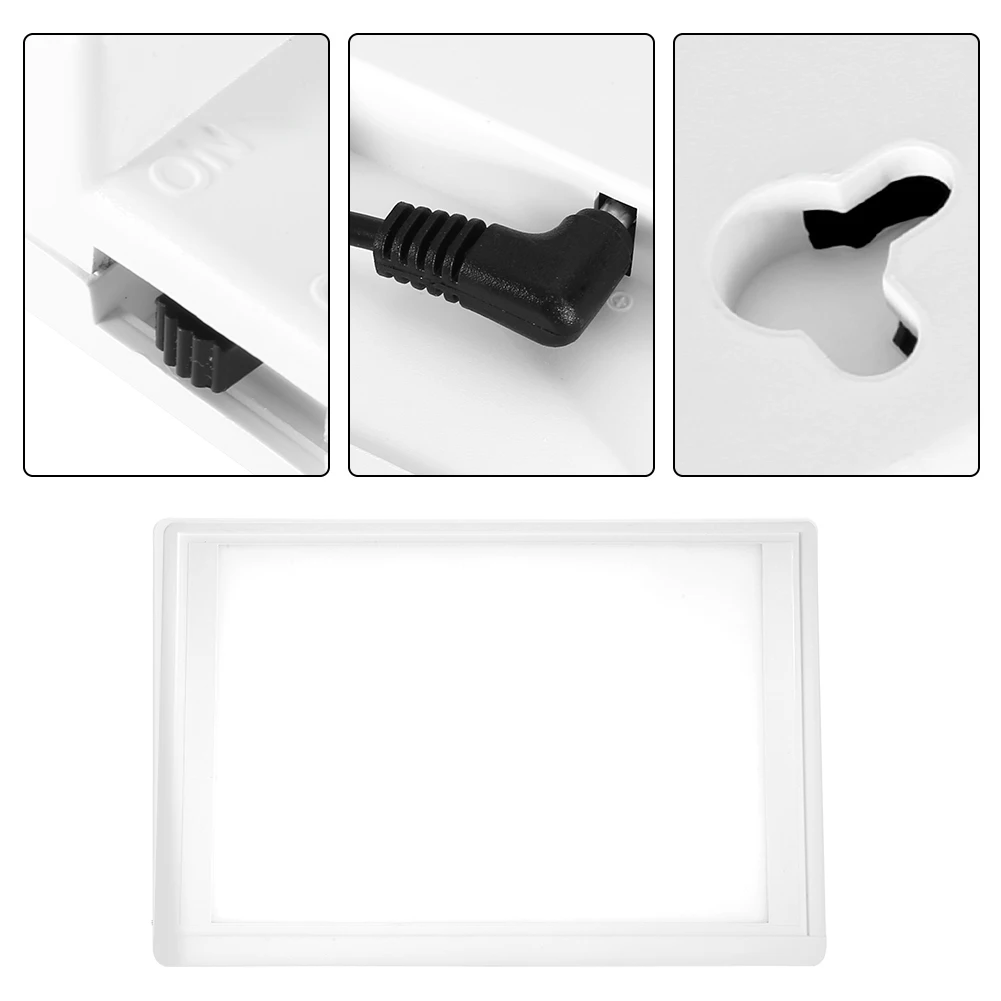 AC110-220V Dental Film Viewer View Box LED Viewbox with Bracket Chip Clamp
