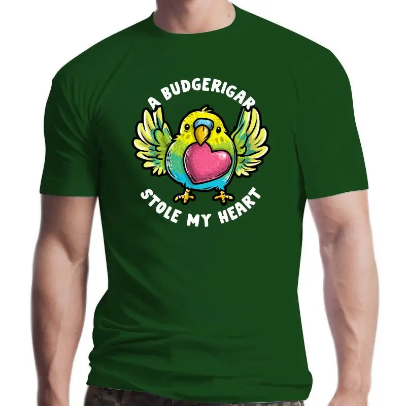 Новинка футболка Budgie птица Budgerigar Парашютная дизайнерская подходящая к буквам