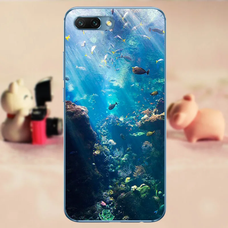HDY CROWNPRO чехол для Honor 10 Funda, мягкий ТПУ чехол для Honor 10, силиконовый чехол для huawei Honor 10, чехол s Honor 10 Lite 10i Capa - Цвет: HDY