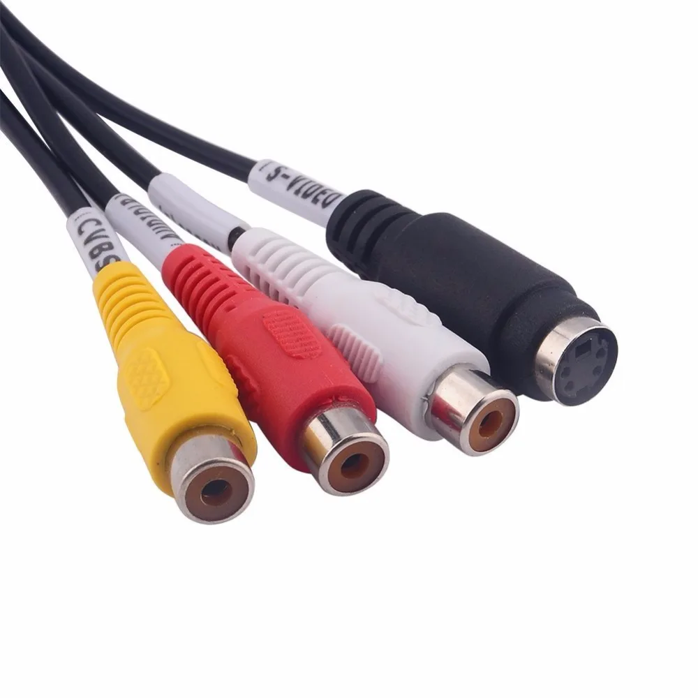 Черный USB 2 0 Видео Захват карты конвертер ПК адаптер ТВ аудио DVD DVR VHS|Карты видео- и