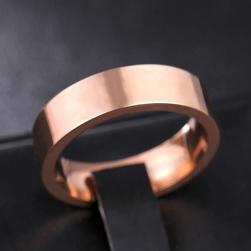 

2021 Fashion Charm Jewelry Ring Men Stainless Steel Black Rings For Women Wedding