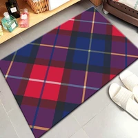 modern geometric printed lounge rug tatami crawling mats 3d floor carpet simple black and white lattice yoga mat girl yoga mats