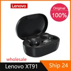 TWS-стереонаушники Lenovo XT91 с шумоподавлением, с микрофоном