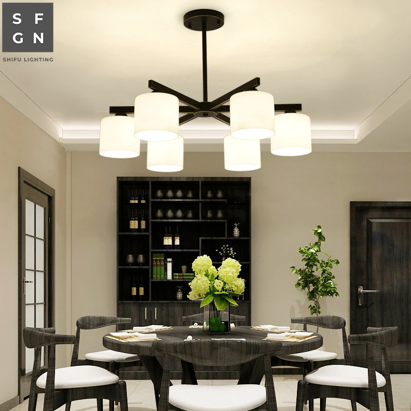 Люстра светильник ing светодиодные люстры современный китайский стиль железный