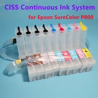 hot usa t8501 t8509 ciss continuous ink system for epson surecolor p800 empty refill cartridge compatible for dtf printer