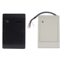 waterproof wiegand wg26 wg34 rfid ic card reader proximity reader 125khz 13 56mhz id ic for access control system