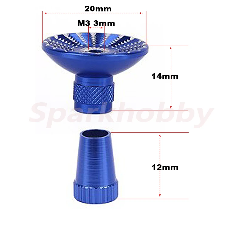2 шт m3 3 мм алюминиевый передатч