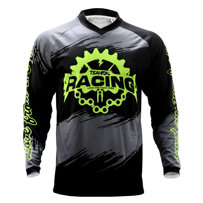 

Explosions MTB RPET Moisture Absorption and Perspiration Cross Country Mountain Bike Long Jersey